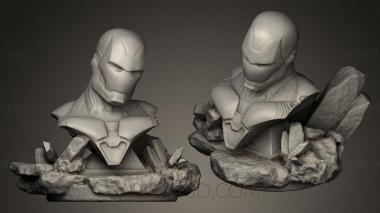 Busts of heroes and monsters (BUSTH_0179) 3D model for CNC machine